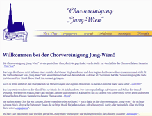 Tablet Screenshot of jung-wien.at